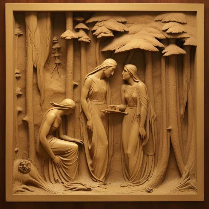 نموذج ثلاثي الأبعاد لآلة CNC 3D Art 